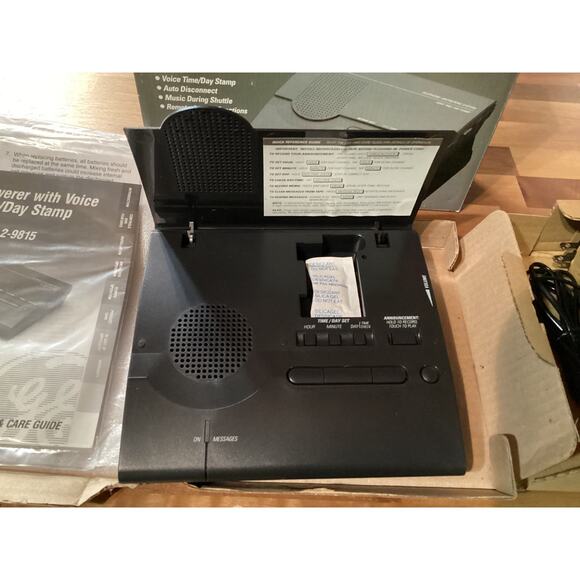 GE Answering System Fully Digital Family Answering System 2-9815 New - Picture 5 of 10